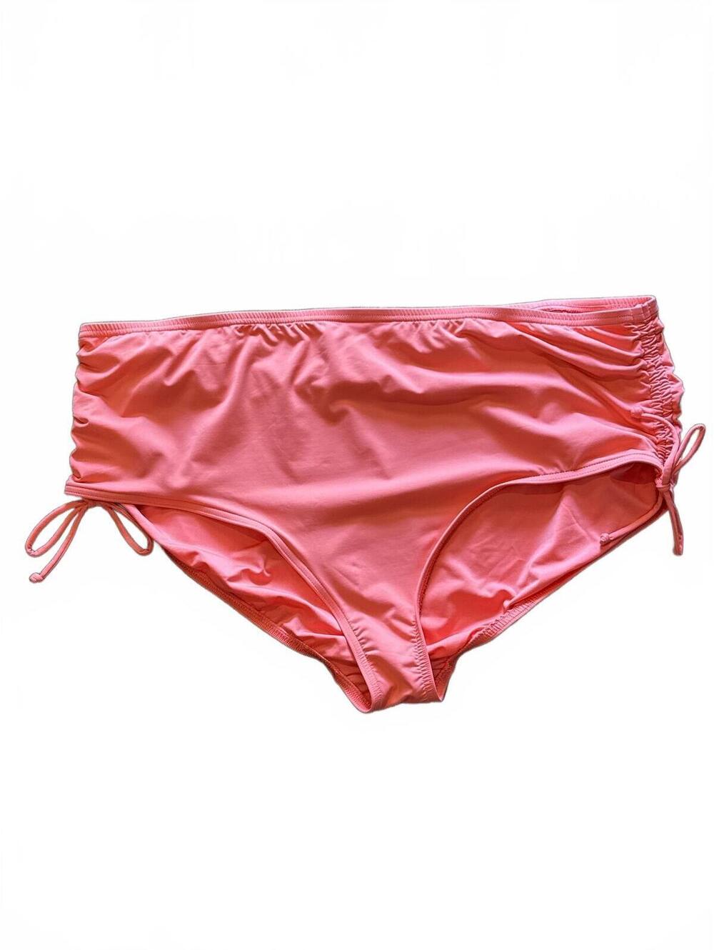 Lands' End Women's Plus Size 3X Pink Swim Bottoms